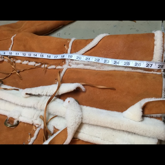 Shearling Lambskin Handmade Jacket - Picture 7 of 8